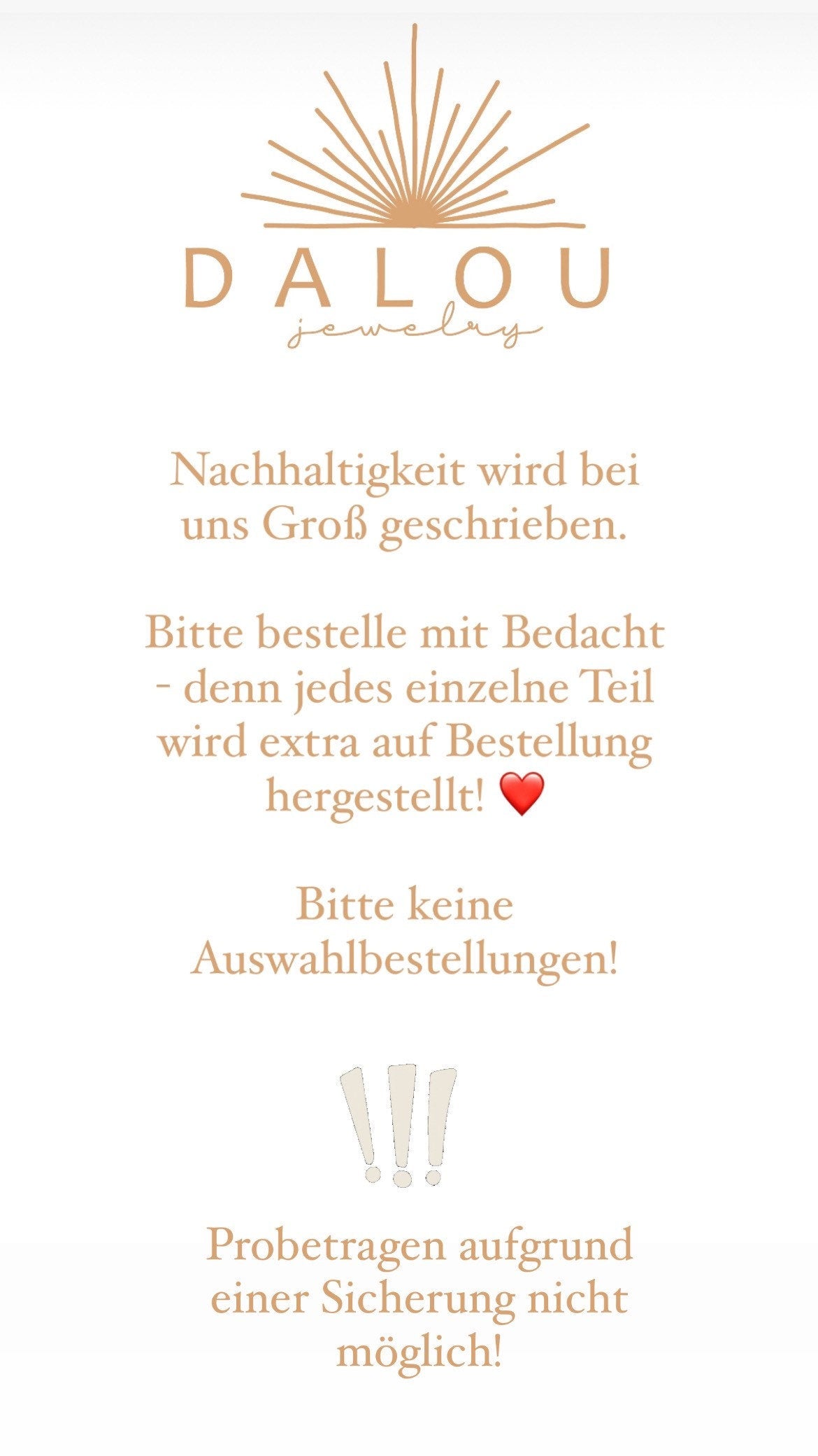 Goldenes Schmuckset mit Tropfenanhänger aus Glas / Minimalistisch / Brautschmuck / zur Hochzeit / Geschenk zu Weihnachten, Geburtstag