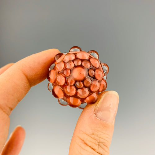 Salmon Hobnail Marble