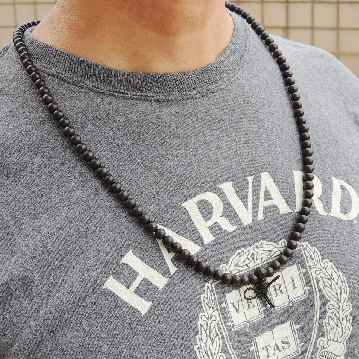 Pulsera de madera de agar/Agilawood con 108 cuentas, budismo, meditación, Vietnam, AW011