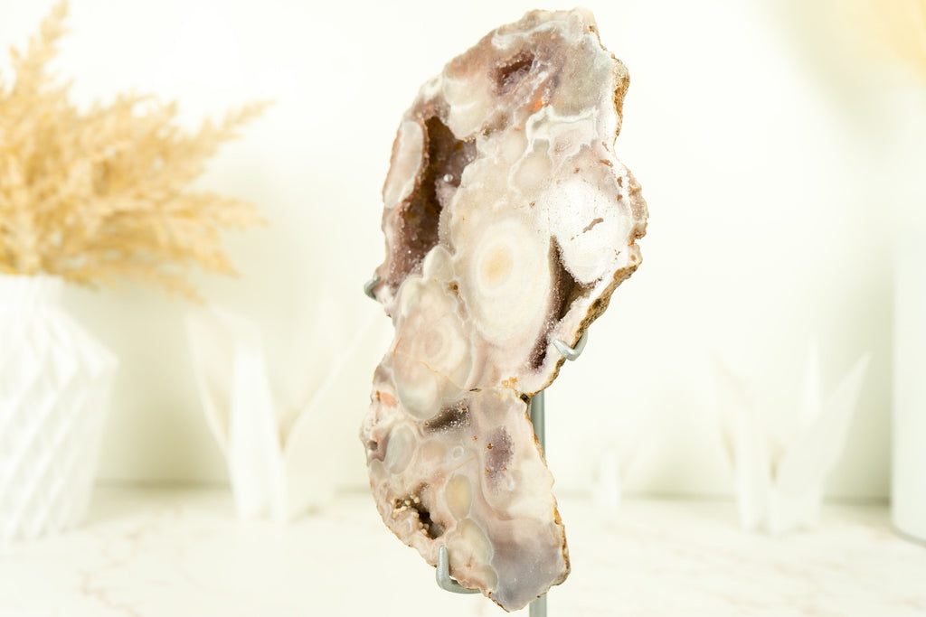 Small Natural Pink Amethyst Geode with Pink Amethyst Druzy, Ethically Sourced 1.7 Kg - 3.7 lb