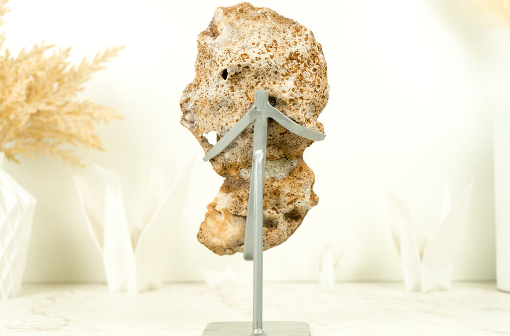 Small Natural Pink Amethyst Geode with Pink Amethyst Druzy, Ethically Sourced 1.7 Kg - 3.7 lb