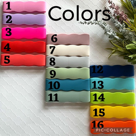 Personalized 1 Bottle Label, Silicone Label, Water Bottle Label, reusable label for bottle, Engraved Cup Label, School label, Daycare label