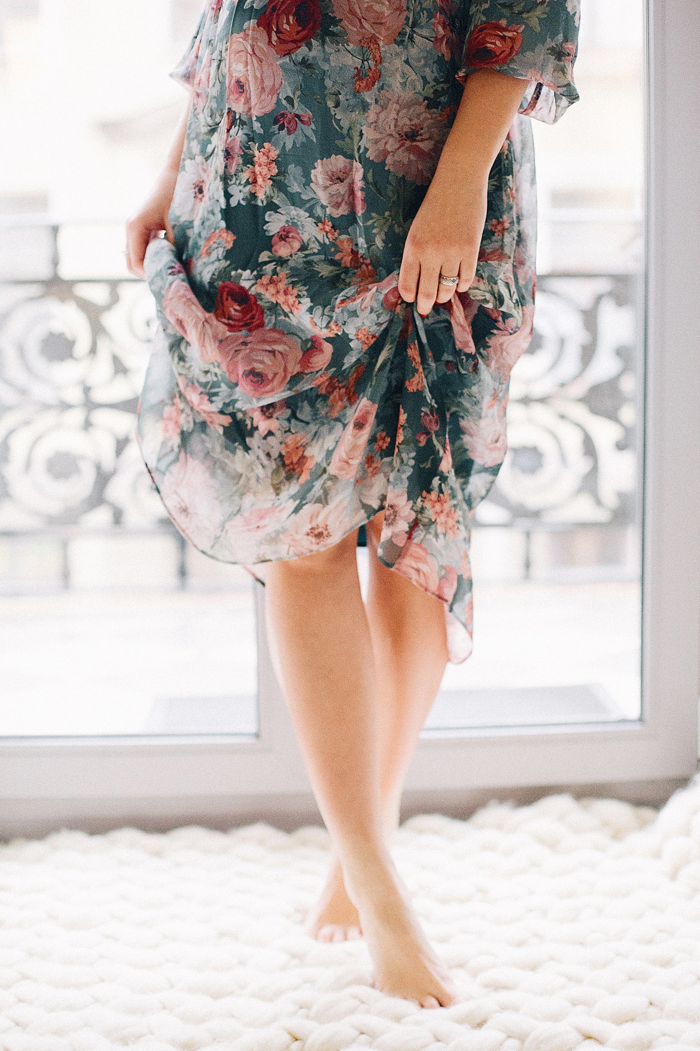 Hermoso vestido verde 