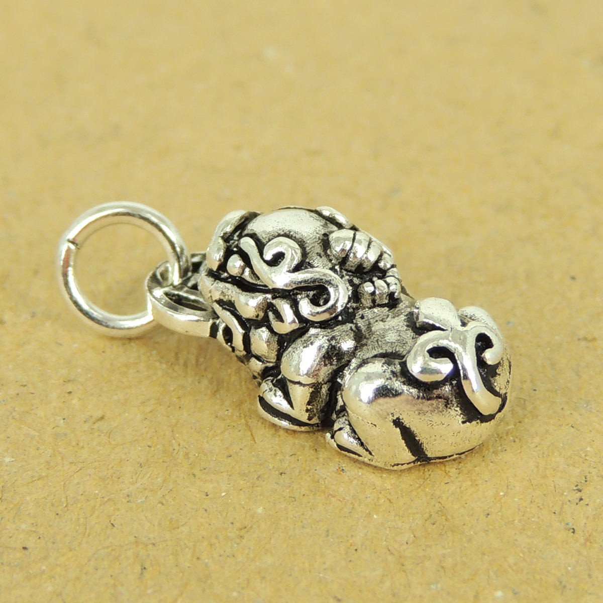 1 Pcs 925 Sterling Silver Chinese Brave Troop Pendant Protection DIY Jewelry Making WSP541 Wholesale: See Discount Coupons in Item Details