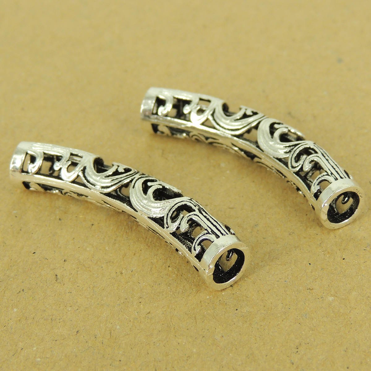 2 Pcs 925 Sterling Silver Charm Protection DIY Jewelry Making WSP542X2 Wholesale: See Discount Coupons in Item Details