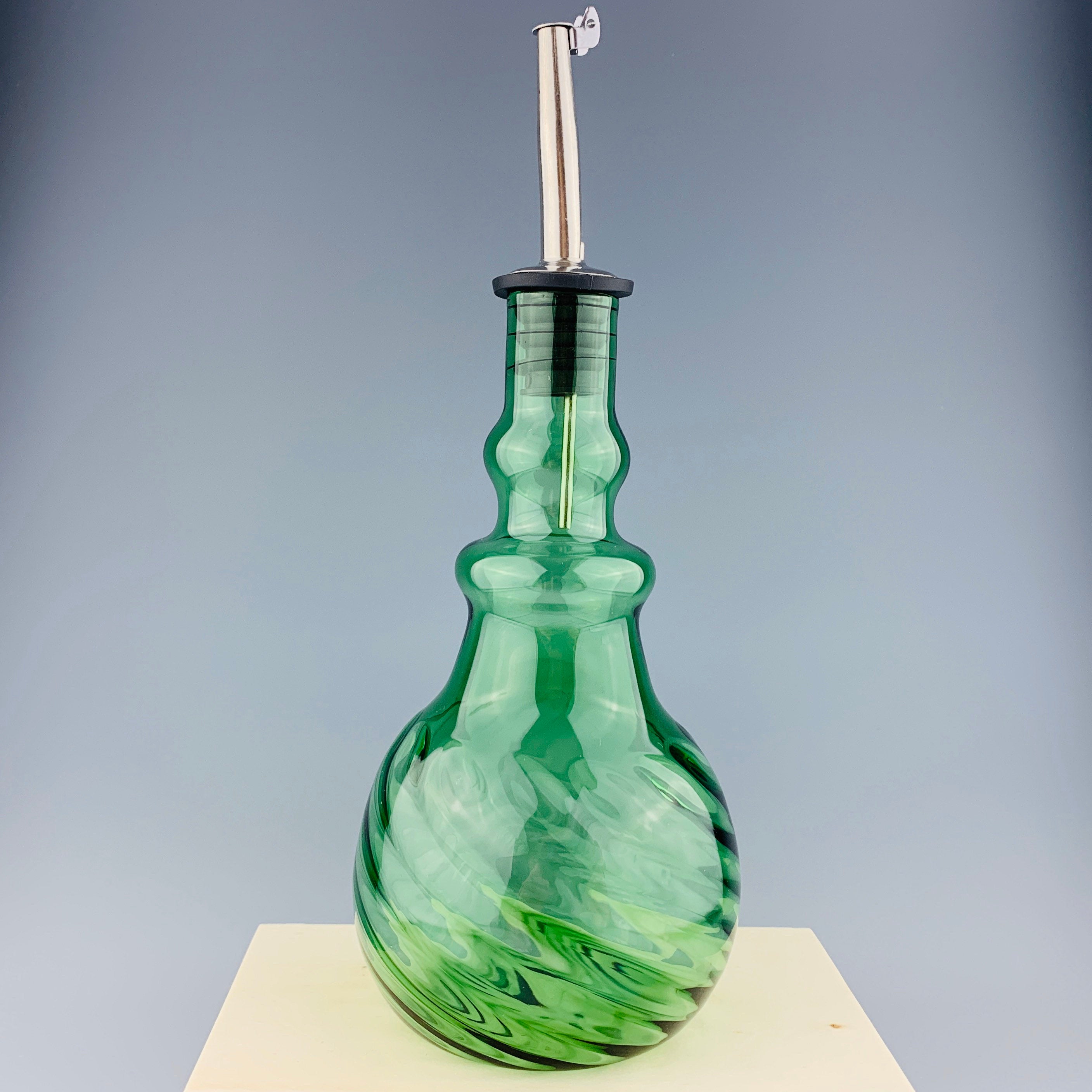 Green Oil Bottle