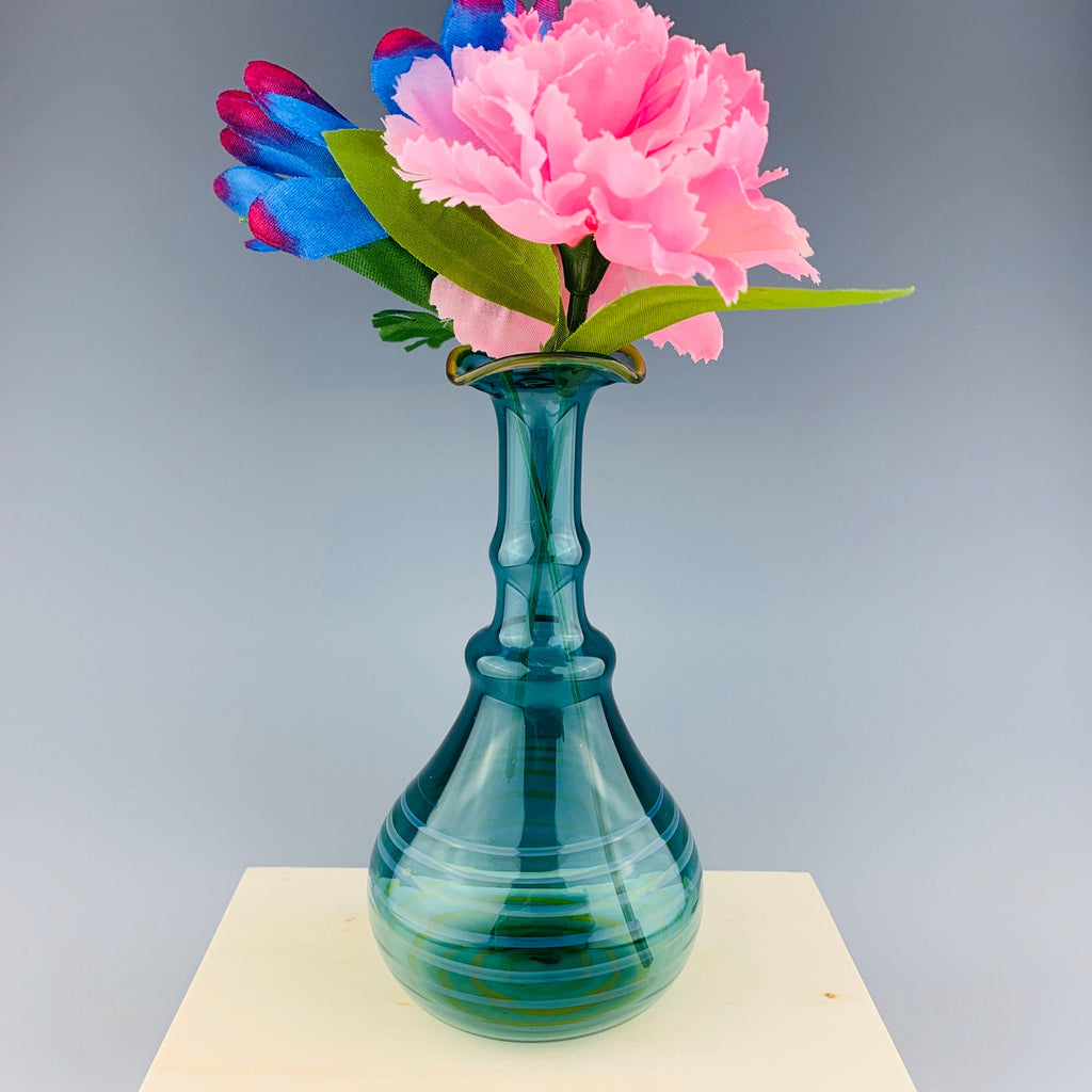 Lake Green Bud Vase