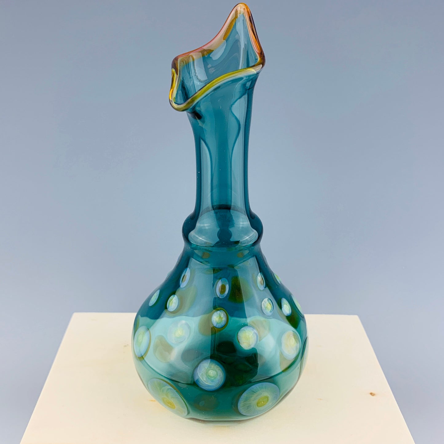 Lake Green Bud Vase