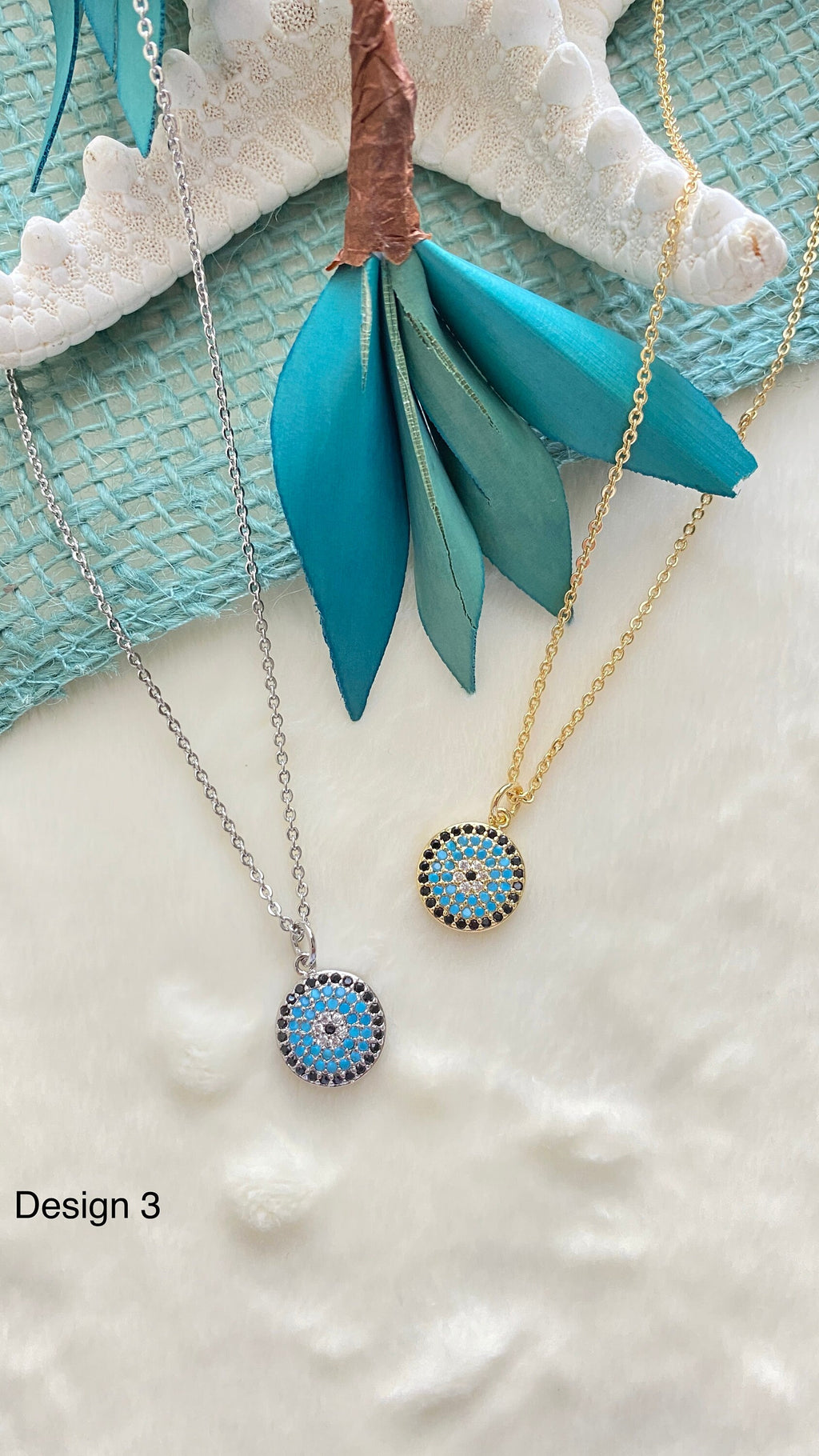 Evil Eye Necklace, Evil Eye Gold Initial Necklace, Dainty Eye Necklace, Evil Eye Necklace with eyelashes, Evil eye necklace silver
