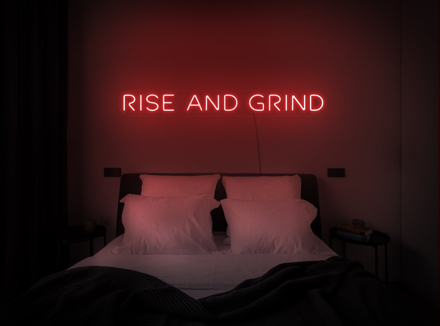 Rise and grind neon sign,Rise and grind led sign,Rise and grind wall decor,Neon sign wall decor,Neon light sign,Led neon sign