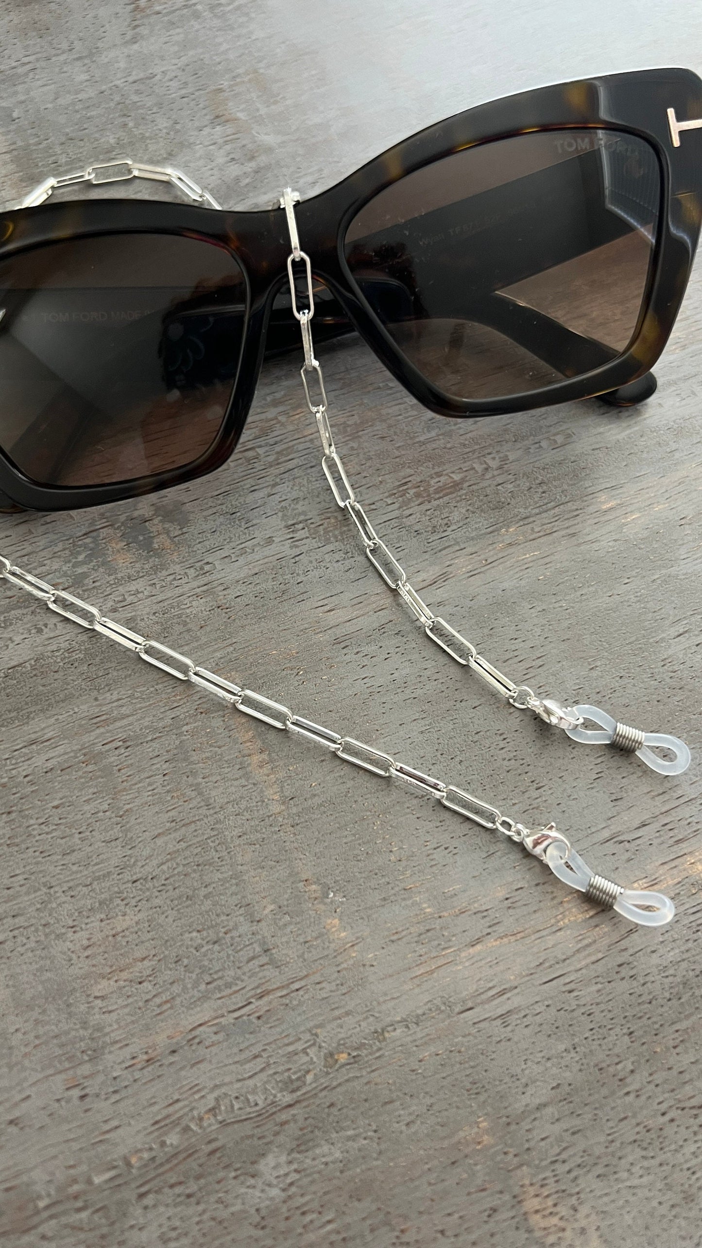 Gold Sunglasses Chain , Chain For Eyeglasses,  Eyeglass Chain, Eyeglass Holder, Mask Chain , Paper Clip Mask Chain, Silver Sunglasses Chain