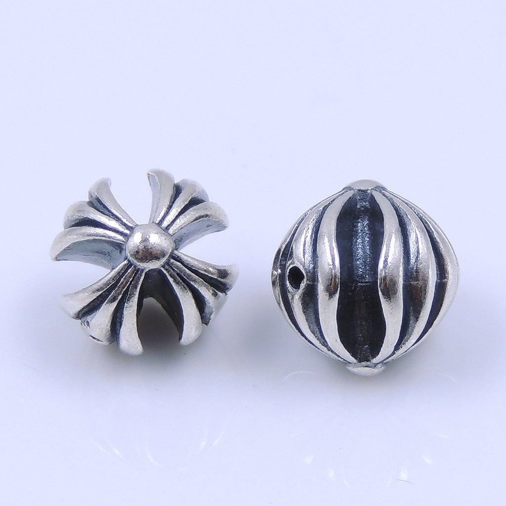 2 Pcs 925 Sterling Silver Celtic Cross Bead Charm WSP259X2 Wholesale: See Discount Coupons in Item Details