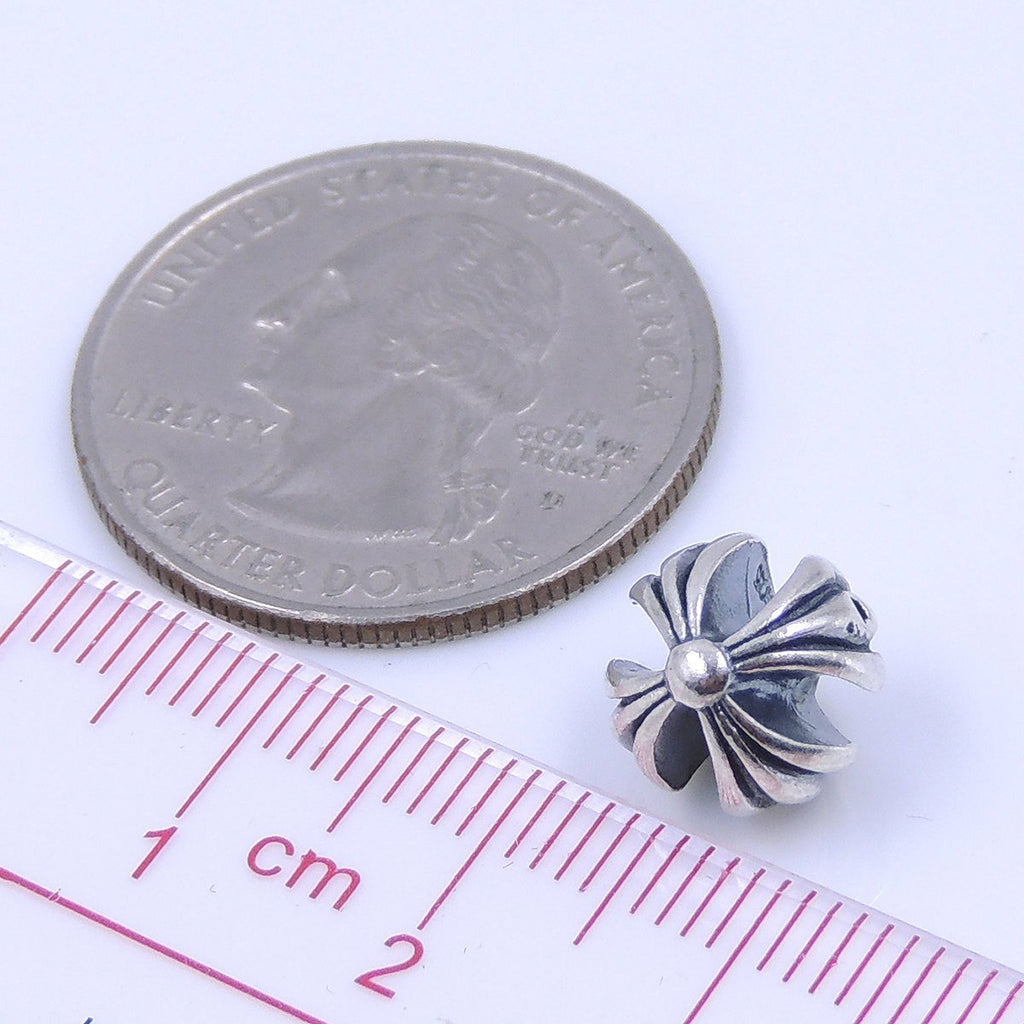 2 Pcs 925 Sterling Silver Celtic Cross Bead Charm WSP259X2 Wholesale: See Discount Coupons in Item Details