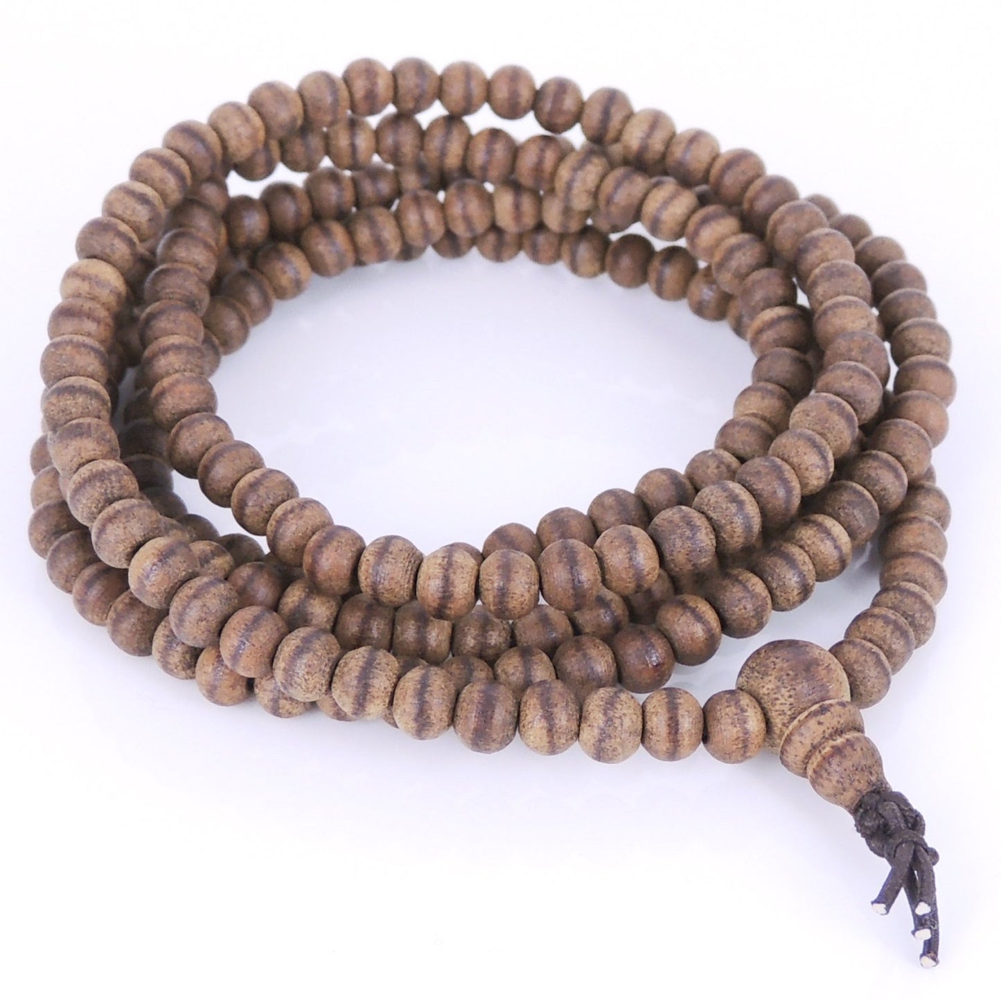 216 Beads 5mm Vietnamese Agarwood/ Eaglewood/ Gaharu Men Women Stretchable Mala Bracelet/Necklace DIY-NOTION AW001