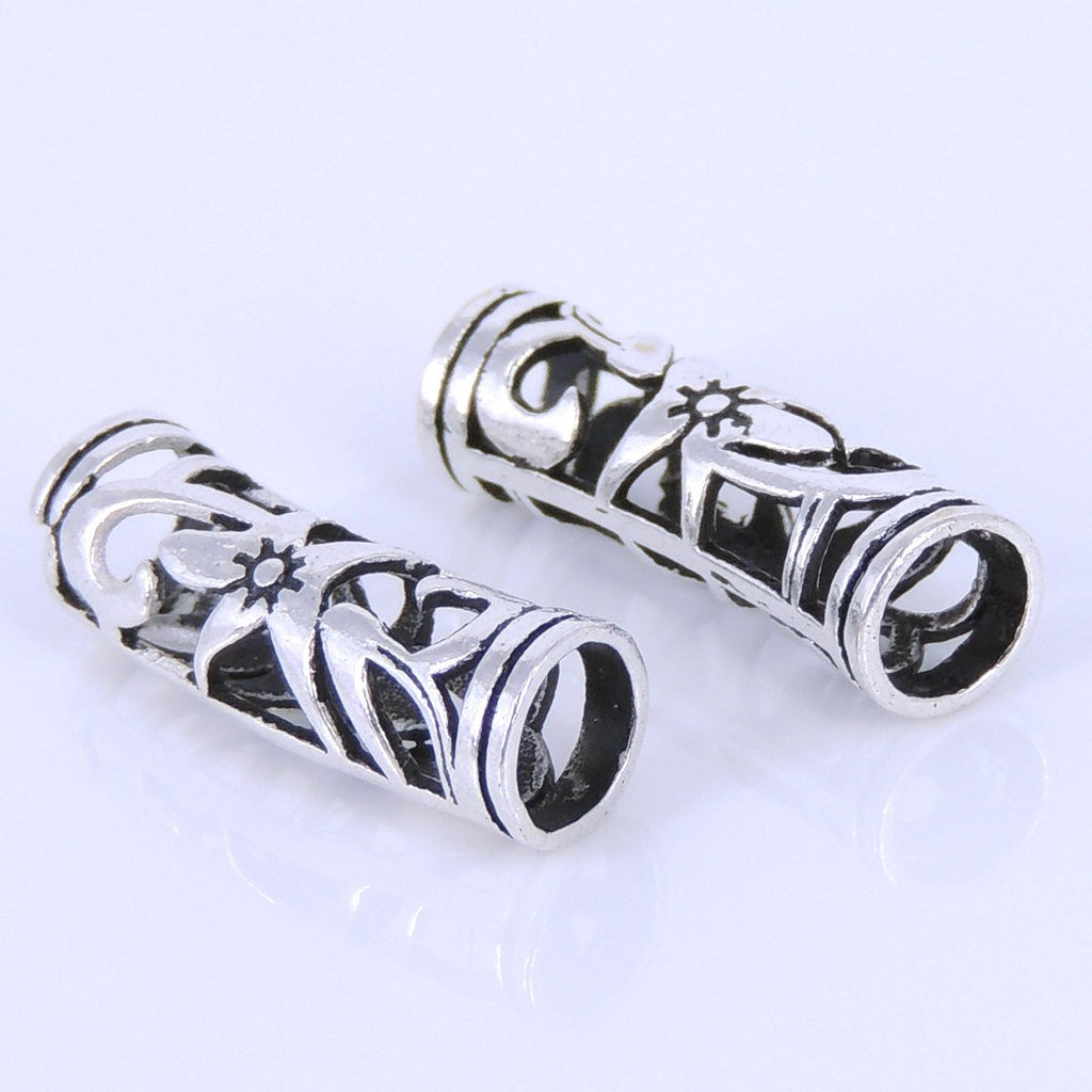2 PCS Sterling Silver 925 Vintage Sign of Sun Charm WSP280 Wholesale: See Discount Coupons in Item Details