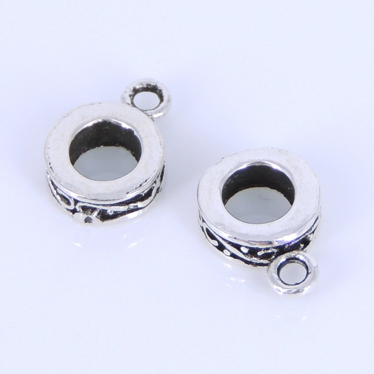 2 PCS Sterling Silver 925 Vintage Celtic Connector Bail WSP290 Wholesale: See Discount Coupons in Item Details