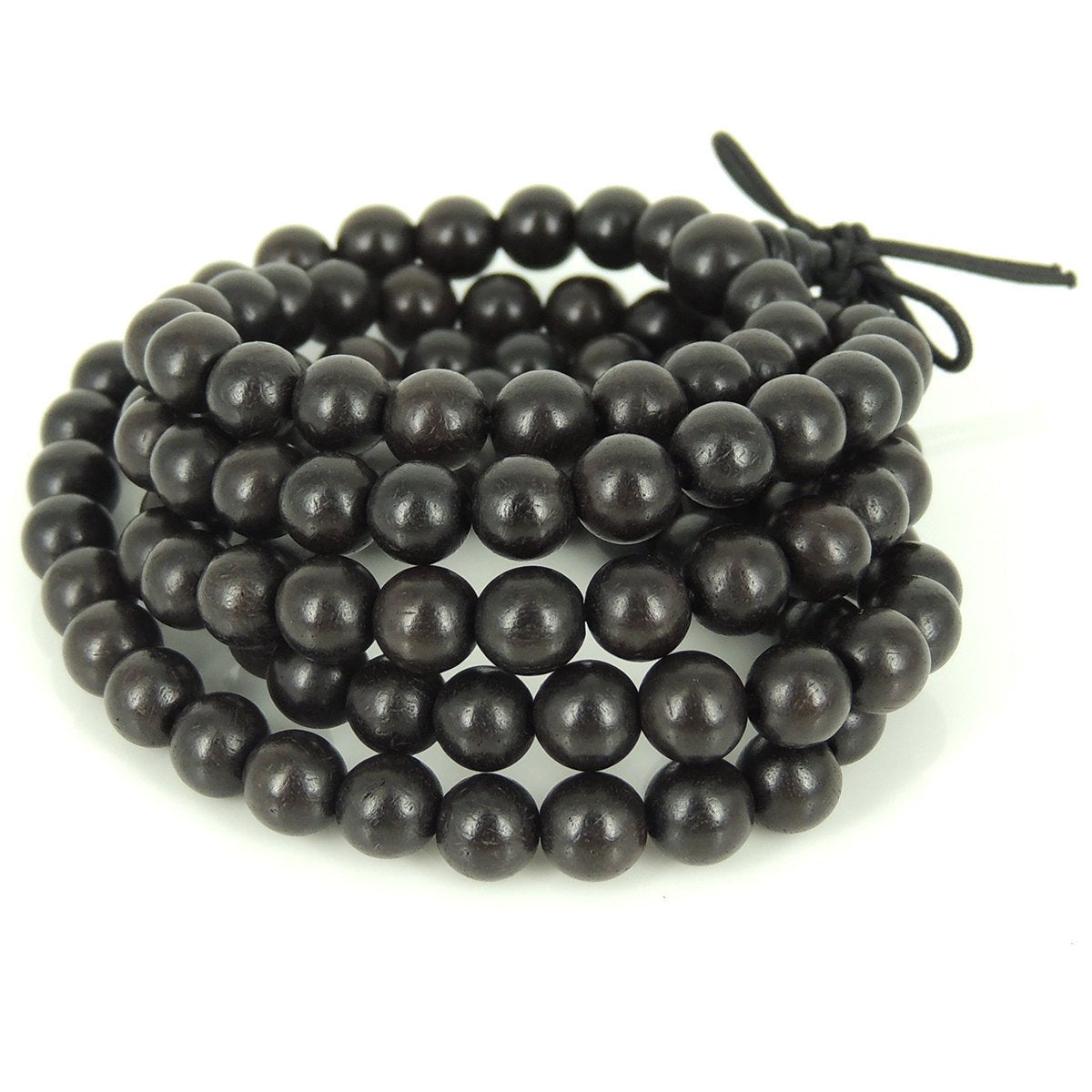 108 Beads Sinking Agarwood/Agilawood Bracelet Necklace Buddhism Meditation Vietnam 水沉香 AW011